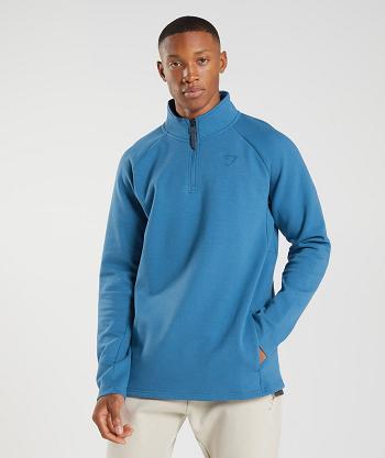 Pánské Accessories Gymshark Rest Day 1/4 Zip Blankyt | CZ 2765AHK